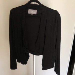 Tarte cotton drape front with pockets jacket